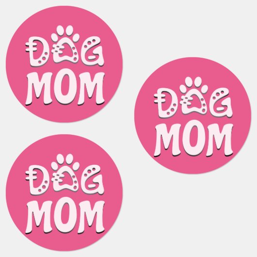 Dog mama labels (Groep)