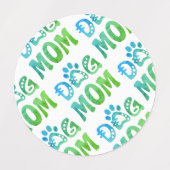Dog mama labels (Design 1)