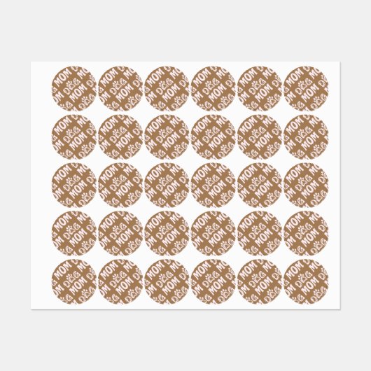 Dog mama labels (Vel)