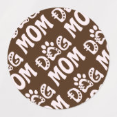 Dog mama labels (Design 1)