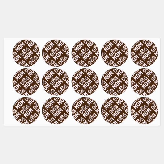 Dog mama labels (Vel)