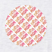 Dog mama labels (Design 1)