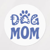 Dog mama labels (Design 2)