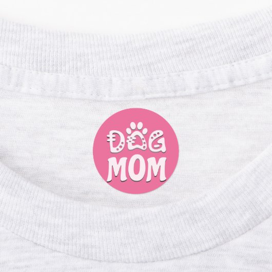 Dog mama labels (Aangebracht)
