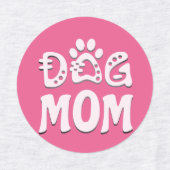 Dog mama labels (Design 2)