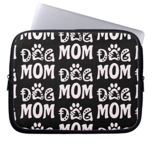 Dog mama laptop sleeve