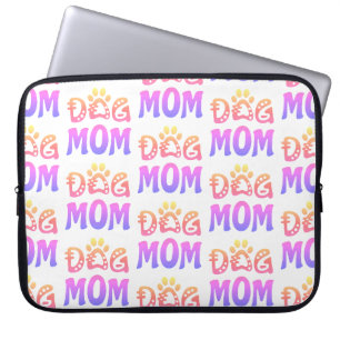 Dog mama laptop sleeve