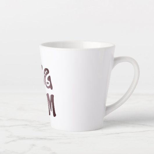 Dog mama latte mok (Rechts)