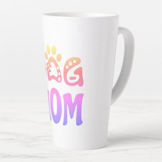Dog mama latte mok (Rechterhoek)