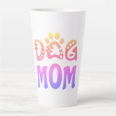Dog mama latte mok (Voorkant)