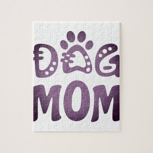 Dog mama legpuzzel (Verticaal)