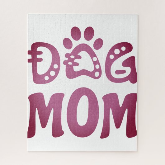 Dog mama legpuzzel (Verticaal)