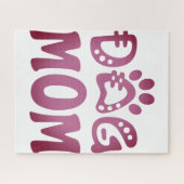 Dog mama legpuzzel (Horizontaal)