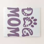 Dog mama legpuzzel (Horizontaal)