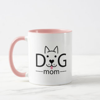 Dog mama logo mok