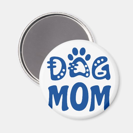 Dog mama magneet (Voorkant / Achterkant)