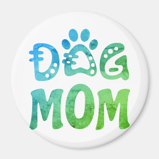 Dog mama magneet (Voorkant)