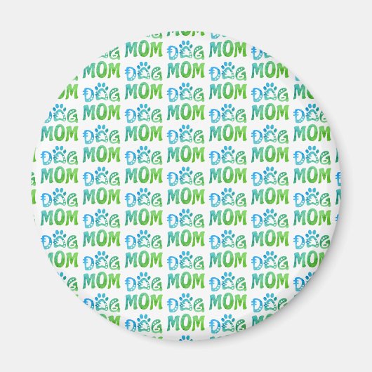 Dog mama magneet (Voorkant)