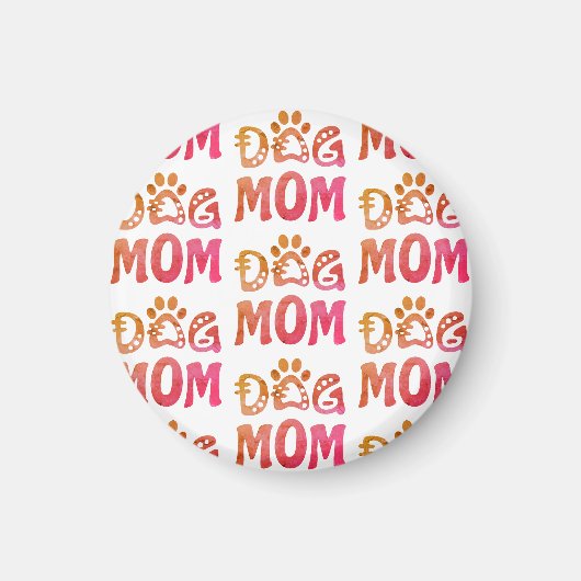 Dog mama magneet (Voorkant)