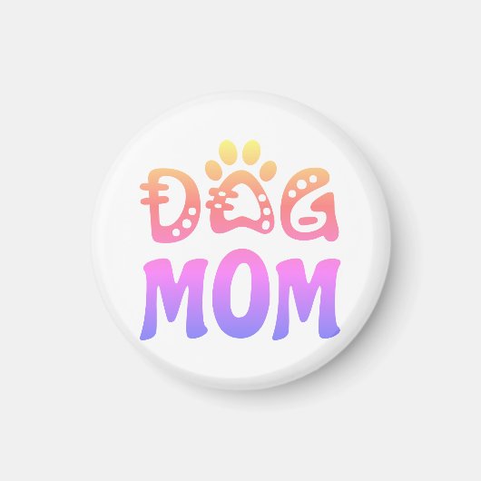 Dog mama magneet (Voorkant)