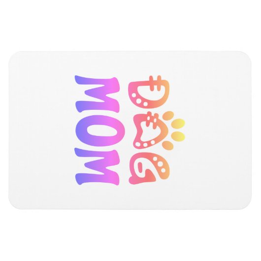 Dog mama magneet (Horizontaal)