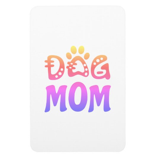 Dog mama magneet (Verticaal)