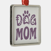 Dog mama metalen ornament (Rechts)