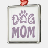 Dog mama metalen ornament (Links)