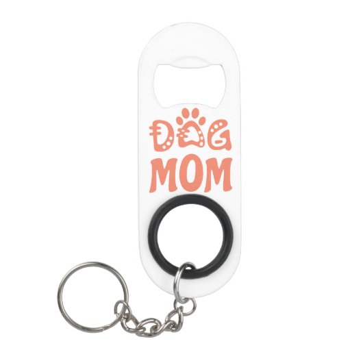 Dog mama mini flessenopener (Voorkant)