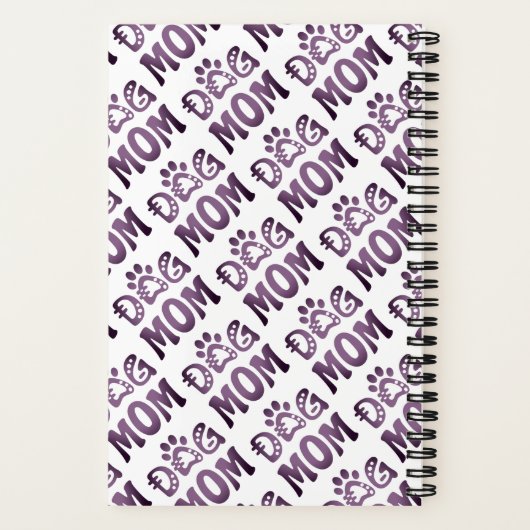 Dog mama notitieboek (Achterkant)