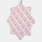 Dog mama ornament kaart (Links)