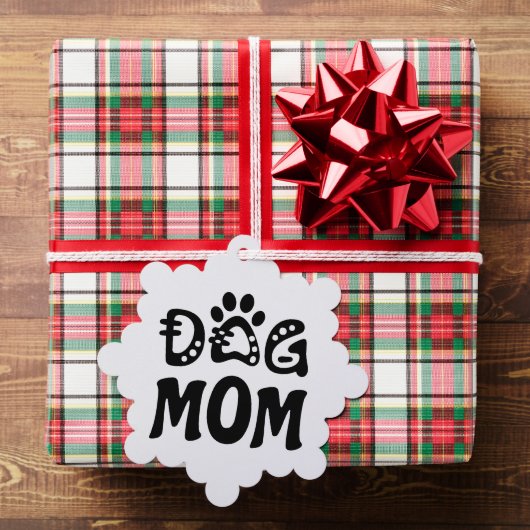 Dog mama ornament kaart (Insitu (Geschenk))