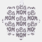 Dog mama ornament kaart (Voorkant)