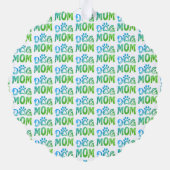 Dog mama ornament kaart (Achterkant)