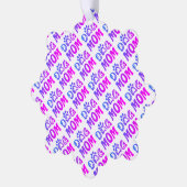 Dog mama ornament kaart (Links)