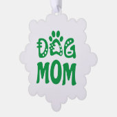 Dog mama ornament kaart (Links)