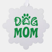 Dog mama ornament kaart (Voorkant)