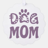 Dog mama ornament kaart (Voorkant)