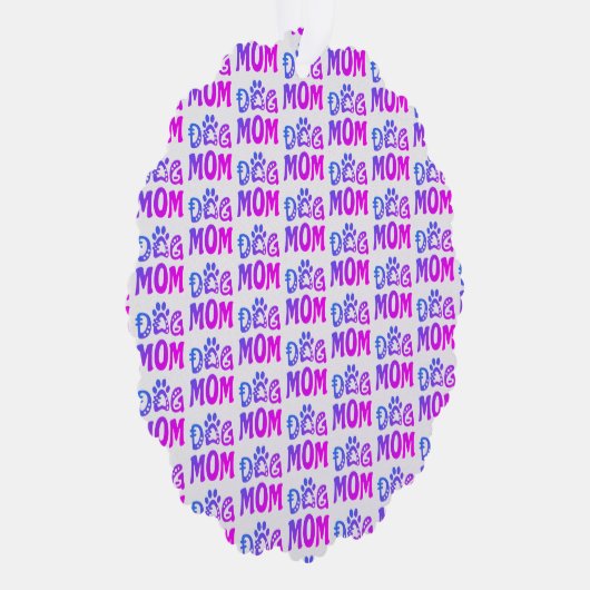 Dog mama ornament kaart (Rechts)
