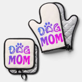 Dog mama ovenwant & pannenlap set (Voorkant / Achterkant)