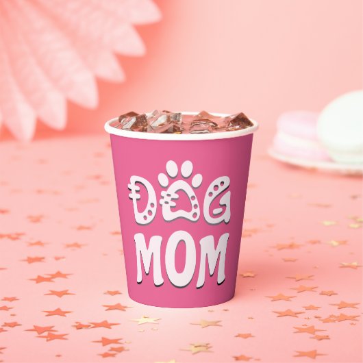 Dog mama papieren bekers (Insitu)
