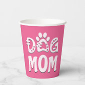 Dog mama papieren bekers (Achterkant)