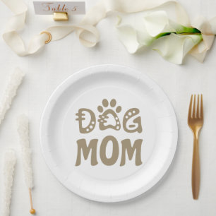 Dog mama papieren bordje