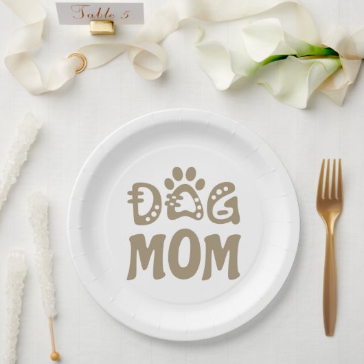 Dog mama papieren bordje (Huwelijk)