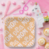 Dog mama papieren bordje (Feest)