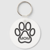 Dog mama Paw Sleutelhangers (Voorkant)