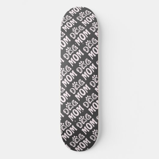 Dog mama persoonlijk skateboard (Voorkant)