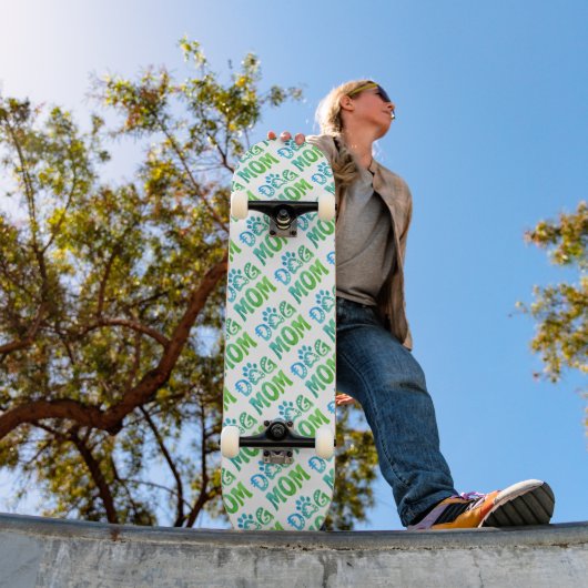 Dog mama persoonlijk skateboard (Buiten 1)