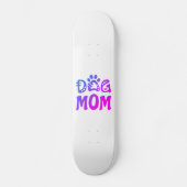 Dog mama persoonlijk skateboard (Voorkant)