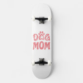 Dog mama persoonlijk skateboard (Voorkant)